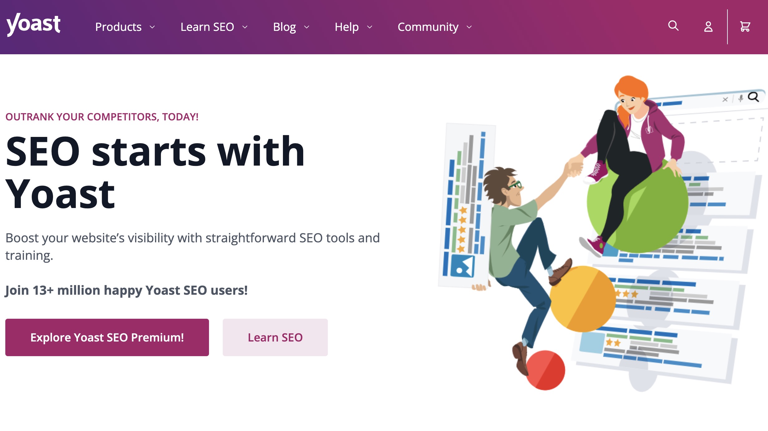 Yoast webpage